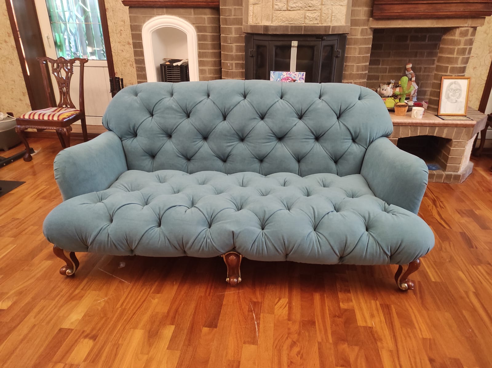 Обивка дивана. Вешняки